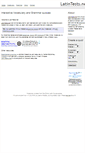 Mobile Screenshot of latintests.net